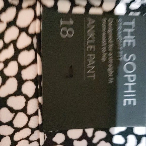 Nwt Lane Bryant Pants Black And White - Picture 3 of 3